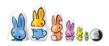 Load image into Gallery viewer, Matryoshka Nesting Doll - Micro Bunny