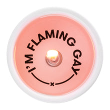 Load image into Gallery viewer, Secret Message Candle - I'm Flaming Gay