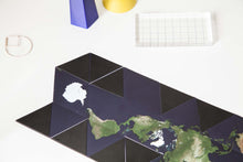 Load image into Gallery viewer, Dymaxion Globe (satellite earth)