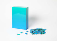 Load image into Gallery viewer, 500pc Gradient Puzzle: Blue-Green