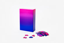 Load image into Gallery viewer, 500pc Gradient Puzzle: Blue-Pink