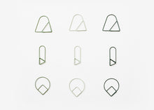 Load image into Gallery viewer, Paper Clips - Green