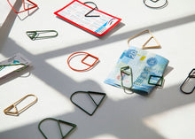 Load image into Gallery viewer, Paper Clips - Red