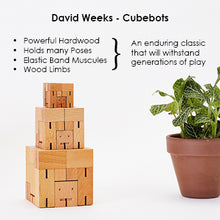 Load image into Gallery viewer, Cubebot, Medium, Natural,  D. Weeks