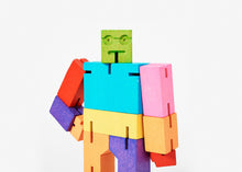 Load image into Gallery viewer, Cubebot, Medium, Multicolourd Robot, David Weeks