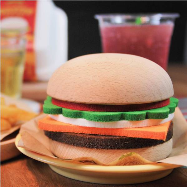 Hamburger Coaster Set