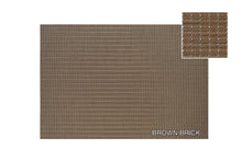 Load image into Gallery viewer, Brown Brick - Set of 6 Placemats