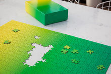 Load image into Gallery viewer, 500pc Gradient Puzzle: Green-Yellow