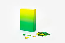 Load image into Gallery viewer, 500pc Gradient Puzzle: Green-Yellow