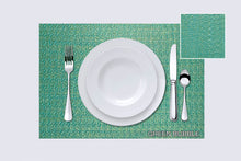 Load image into Gallery viewer, Green Bubble - Set of 6 Placemats