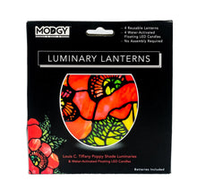 Load image into Gallery viewer, Poppies, Louis C. Tiffany - Luminary Lantern