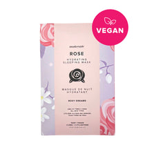 Load image into Gallery viewer, MaskerAide - Rose Dreams Hydrating Sleep Mask - 3 uses