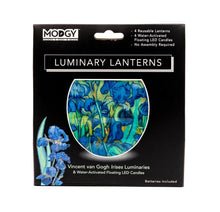 Load image into Gallery viewer, Van Gogh Irises - Luminary Lantern