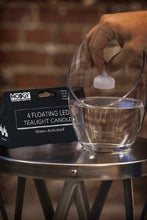 Load image into Gallery viewer, White Lumizu Lights Four pack of LED water activated candles..