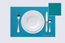 Load image into Gallery viewer, Solid Mayan Teal - Set of 6 Placemats