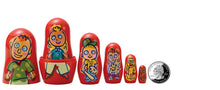 Load image into Gallery viewer, Matryoshka Nesting Doll - Micro Stacking Family