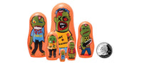 Load image into Gallery viewer, Matryoshka Nesting Doll - Micro Zombie