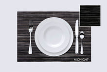 Load image into Gallery viewer, Midnight - Set of 6 Placemats