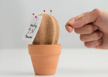 Load image into Gallery viewer, CORK CACTUS, DESKTOP ORGANISER