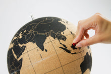 Load image into Gallery viewer, CORK GLOBE, LARGE (Black)