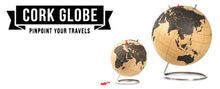 Load image into Gallery viewer, CORK GLOBE, SMALL (Black)