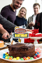 Load image into Gallery viewer, FLASHING BIRTHDAY CAKE TOPPER