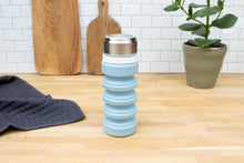 Load image into Gallery viewer, COLLAPSIBLE WATER BOTTLE, BLUE