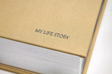Load image into Gallery viewer, DIARY, MY LIFE STORY, NATURAL