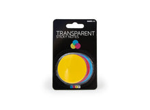 Load image into Gallery viewer, CMYK TRANSPARENT STICKY NOTE