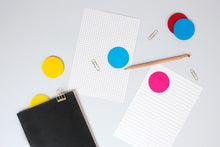 Load image into Gallery viewer, CMYK TRANSPARENT STICKY NOTE