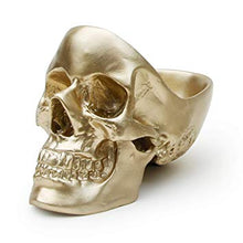 Load image into Gallery viewer, SKULL TIDY, GOLD