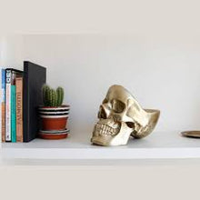 Load image into Gallery viewer, SKULL TIDY, GOLD
