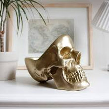 Load image into Gallery viewer, SKULL TIDY, GOLD