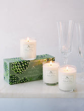 Load image into Gallery viewer, Roland Pine Soy Candle Votive Gift Set
