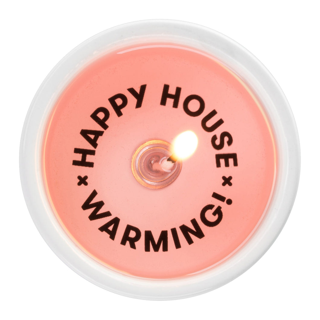 Secret Message Candle - Happy House Warming