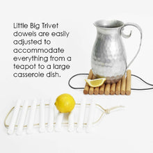 Load image into Gallery viewer, Little Big Trivet - White
