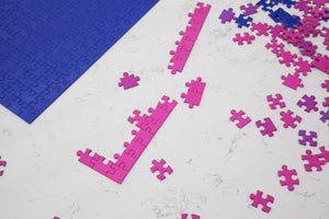 500pc Gradient Puzzle: Blue-Pink