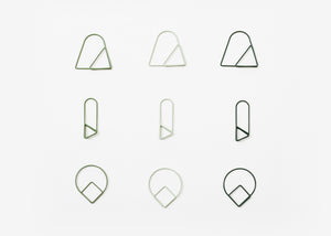 Paper Clips - Green