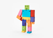 Load image into Gallery viewer, Cubebot, Medium, Multicolourd Robot, David Weeks

