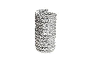 Vase Coil Rope (chrome)