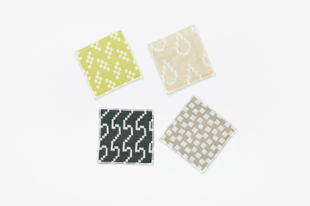 Coasters color (set of 4)