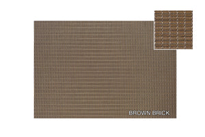 Brown Brick - Set of 6 Placemats
