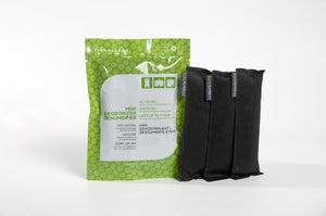 Mini Deodorizer + Dehumidifier (3-Pack)