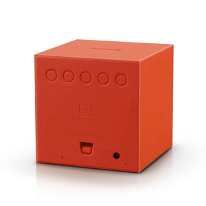 Gravity Cube Click Clock: Orange