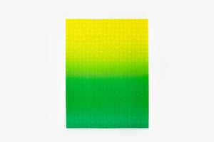 500pc Gradient Puzzle: Green-Yellow