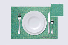 Load image into Gallery viewer, Green Bubble - Set of 6 Placemats
