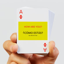 Load image into Gallery viewer, Lingo Playing Card - Spanish
