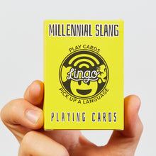 Load image into Gallery viewer, Lingo Playing Cards - Millennial Slang
