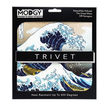 Load image into Gallery viewer, The Great Wave - Silicone Trivet
