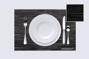Midnight - Set of 6 Placemats